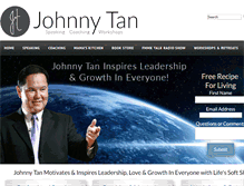 Tablet Screenshot of johnnytan.com